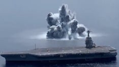 Navy explosion test for new aircraft carrier registers as minor earthquake in Florida