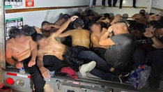Texas Border Patrol finds 33 illegal immigrants packed in a U-Haul with temperature above 100 degrees