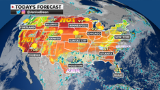 National weather forecast: Heat wave to challenge record temperatures