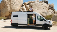 Newlyweds travel across the country in a van after COVID-19 canceled their wedding