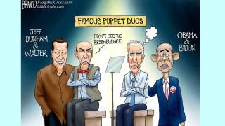 Political cartoon of the day: Who's the dummy?