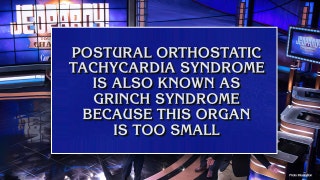 'Jeopardy!' apologizes for using 'outdated and inaccurate' term in clue about POTS medical condition