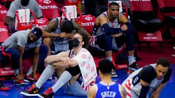 Without Embiid, 76ers roll past Wizards and into 2nd round