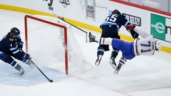 Jets' Scheifele suspended 4 games for late hit on Evans