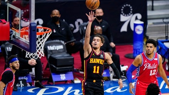 Young scores 35, Hawks top Embiid, Sixers 128-124 in Game 1