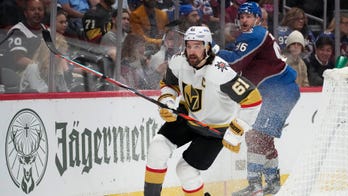 Stone scores early in OT, Knights beat Avs 3-2 in Game 5