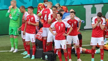 Denmark's Christian Eriksen collapses on field, receives CPR as Euro 2020 match against Finland is suspended