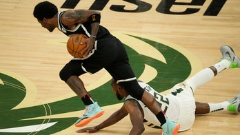 Irving leaves Game 4 of Nets-Bucks series with injury