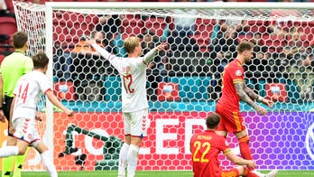Dolberg scores 2, Denmark beats Wales 4-0 at Euro 2020