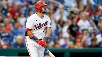 Nats' Schwarber hits 12th homer in 10 games, 25th of season