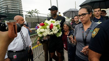 'Continue to pray': In Surfside, NBA's Haslem offers support