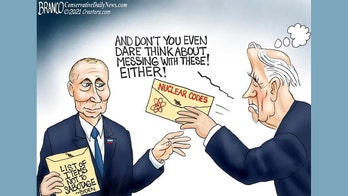 Political cartoon of the day: Biden mails it in