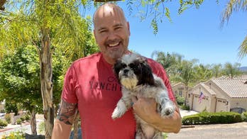 Detective who lost a leg in crash adopts dog with prosthetic legs: 'Just like me'