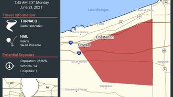 Tornado touches down in Chicago suburbs; damages homes, knocks out power