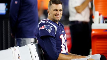 Tom Brady and James Corden sing along to 'Hamilton' tune while golfing