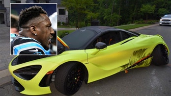 Former Panthers' star Thomas Davis Sr. says 'idiot' thieves stole and wrecked luxury McLaren