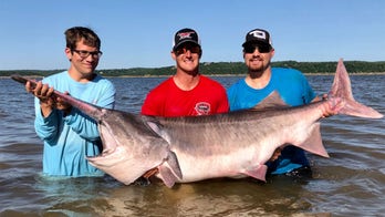 World record paddlefish caught in Oklahoma
