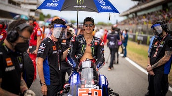 MotoGP rider Fabio Quartararo penalized for exposing chest during race