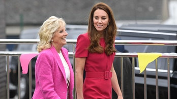 Jill Biden, Kate Middleton visit UK classroom, with early childhood education in focus