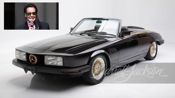 Wayne Newton's wild custom Mercedes-Benz is up for auction