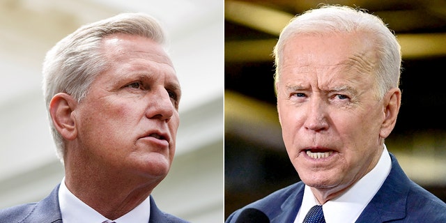 House Minority Leader Rep. Kevin McCarthy, R-Calif., blasted President Biden for acting "too slow" El presidente ucraniano Zelenskyy evitó.