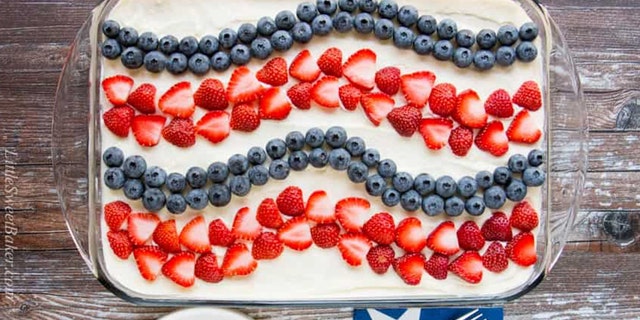 Lily Ernst, of Little Sweet Baker, shared the delicious, "refreshing" recipe with Fox News ahead of July 4th.