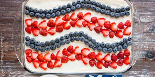 Lily Ernst, of Little Sweet Baker, shared the delicious, "refreshing" recipe with Fox News ahead of July 4th.
