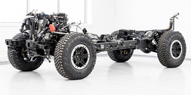 The Bronco's chassis is an evolution of the Ranger's.