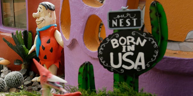 The house had already been somewhat famous for its physical design, which many said already resembled the style of the popular cartoon show.