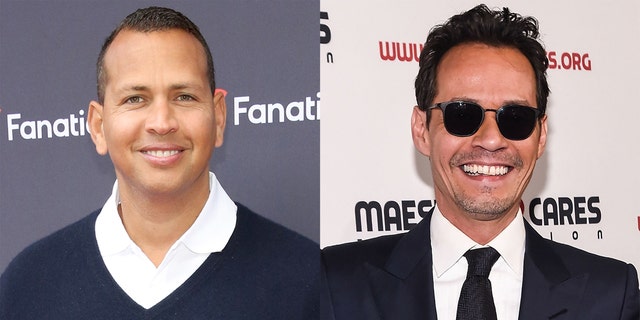 Lopez previously lived in Miami with ex-fiancé Alex Rodriguez (left) and ex-husband Marc Anthony (right).