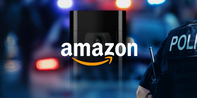 NEW YORK, USA - MAY 1, 2020: Police officers performing their duties on the streets of Manhattan. Amazon Ring: Amazon