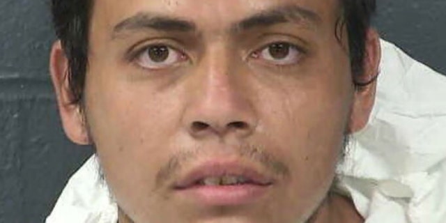 Joel Arciniega-Saenz, 25, was arrested on first-degree murder charges for the alleged murder of James Garcia, 51, at Apodaca Park in Las Cruces, New Mexico, on June 20. (Las Cruces Police Department)