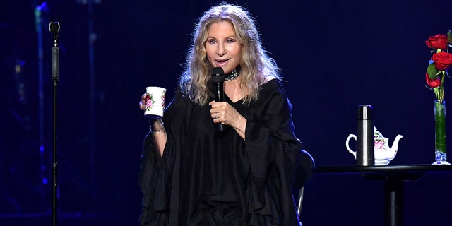 Barbra Streisand has revealed that the one and only time she's ever smoked weed was on stage.