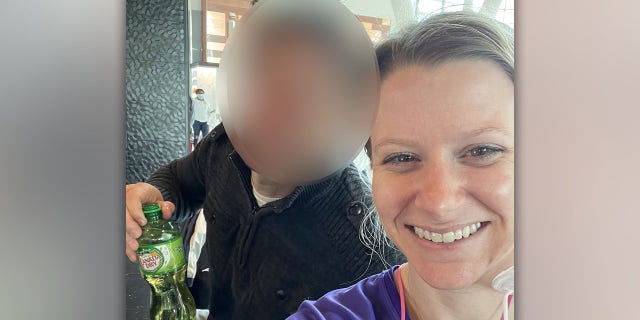 Kristen Bishop, 33, says she was dating "Adam" for eight months before she was contacted by Sophie Miller, 26. In a voicemail, she was informed that Miller had been dating the same man for nine months.