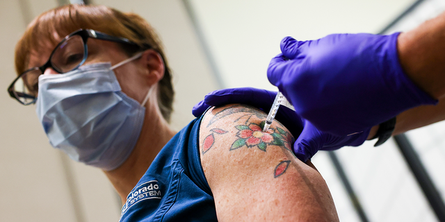 COVID vaccine distribution in Colorado.
