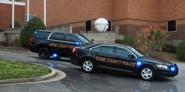 The Cobb County officer was responding to a domestic dispute when he was shot, police say.