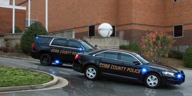 The Cobb County officer was responding to a domestic dispute when he was shot, police say.