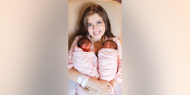 Because monoamniotic twins are high-risk, Aldebbeh had to stay at the hospital for three months so the babies could be monitored daily.