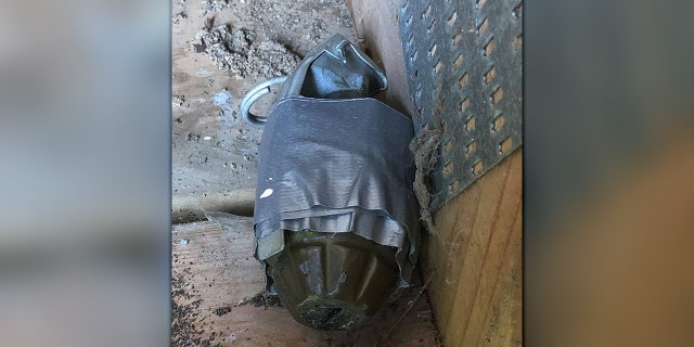 An Ohio resident found a live grenade Tuesday night, authorities say. (Darke County Sheriff's Office)