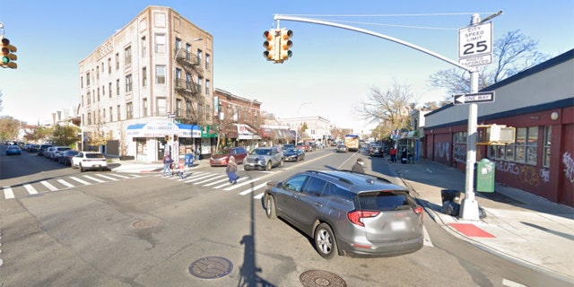 The former cop was struck by a bullet at East 3rd Street and Church Avenue in the Kensington section of Brooklyn.