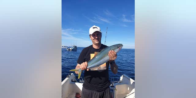 Nick holding a fish