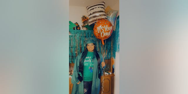 Mei-Lin Gainey graduated from the University of North Texas in 2021.