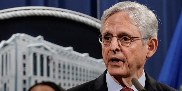 U.S. Attorney General Merrick Garland announces that the Justice Department will file a lawsuit challenging a Georgia election law that imposes new limits on voting, during a news conference at the Department of Justice in Washington, D.C., U.S., June 25, 2021. REUTERS/Ken Cedeno