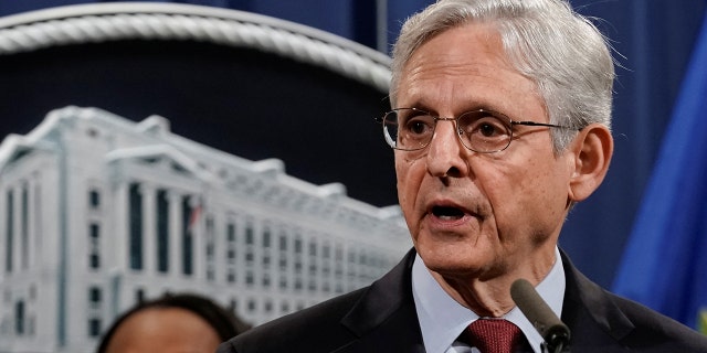 U.S. Attorney General Merrick Garland announces that the Justice Department will file a lawsuit challenging a Georgia election law that imposes new limits on voting, during a news conference at the Department of Justice in Washington, D.C., U.S., June 25, 2021. REUTERS/Ken Cedeno