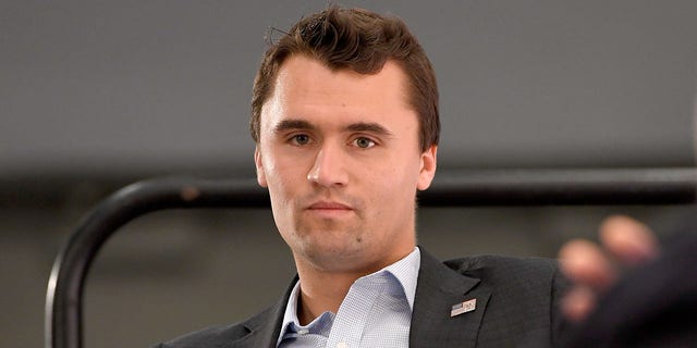Charlie Kirk speaks onstage at Politicon 2018 at the Los Angeles Convention Center on October 20, 2018 in Los Angeles, California.  (Photo by Michael S. Schwartz/Getty Images)