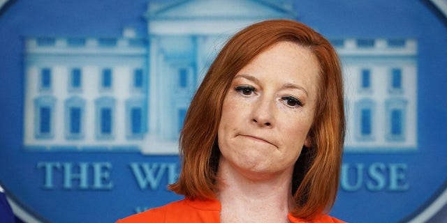 White House Press Secretary Jen Psaki speaks during the daily briefing in the Brady Briefing Room of the White House in Washington, DC on June 21, 2021. (Photo by MANDEL NGAN / AFP) (Photo by MANDEL NGAN/AFP via Getty Images)