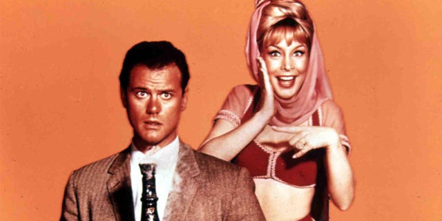 Barbara Eden co-starred with Larry Hagman, who portrayed Tony Nelson, in "I Dream of Jeannie."