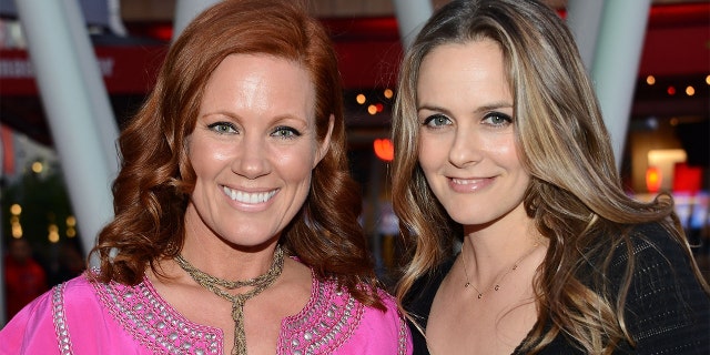 Elisa Donovan and Alicia Silverstone, circa 2014.