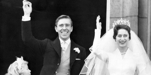 Princess Margaret married photographer Antony Armstrong Jones in 1960.