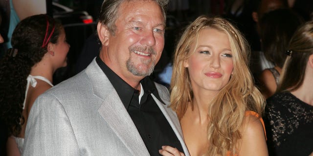 Actors Ernie Lively and Blake Lively attend the premiere of "The Sisterhood of the Traveling Pants 2" at the Ziegfeld Theatre on July 28, 2008 in New York City.